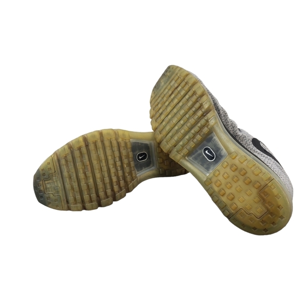 Nike Mens Size 14 Air Max 2016 Black and White Running Sneakers - Picture 6 of 9